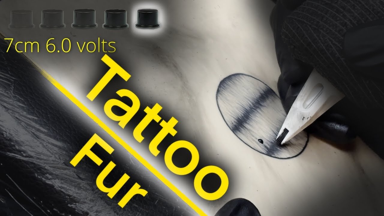 how to tattoo fur video tutorial