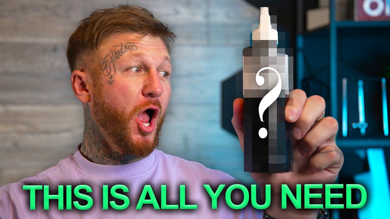 Ben Fisher-best tattoo inks for beginners